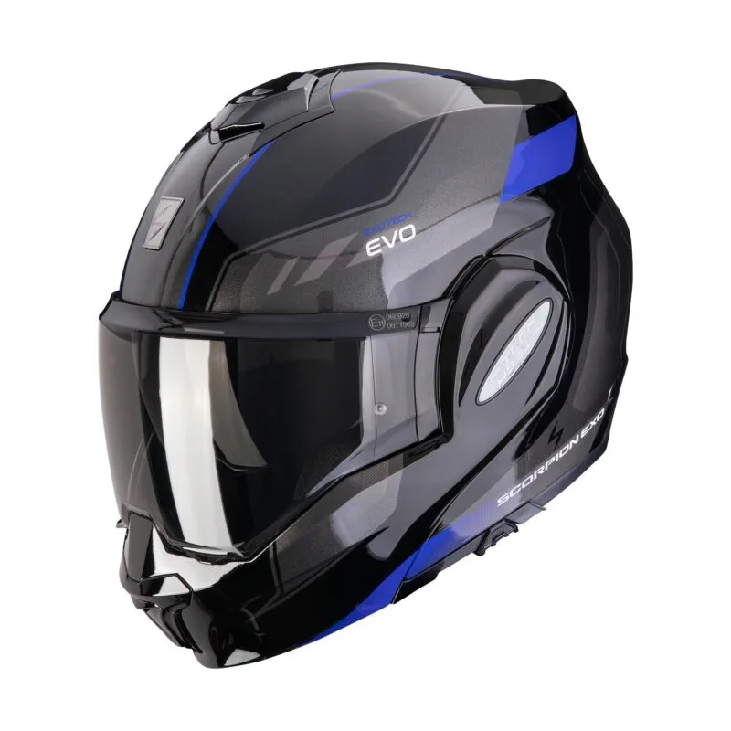 649-26150_1 SCORPION Helmet EXO-TECH EVO SOCIUS Black-Blue