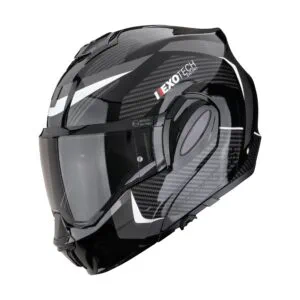 SCORPION Helmet EXO-TECH EVO PRO ACUTI Black-Silver