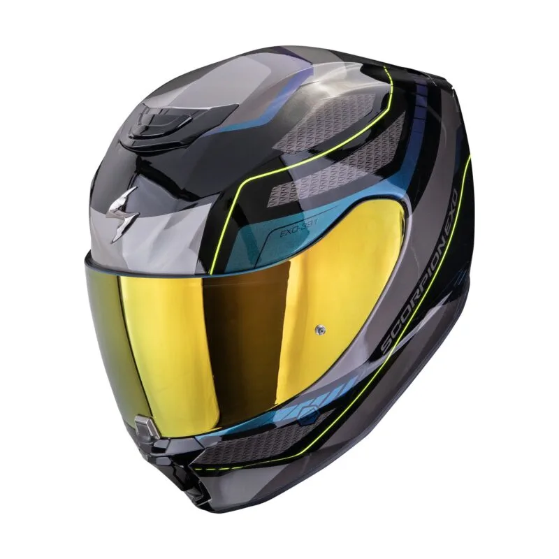 649-26158_1 SCORPION Helmet EXO-391 LEO Black-Blue