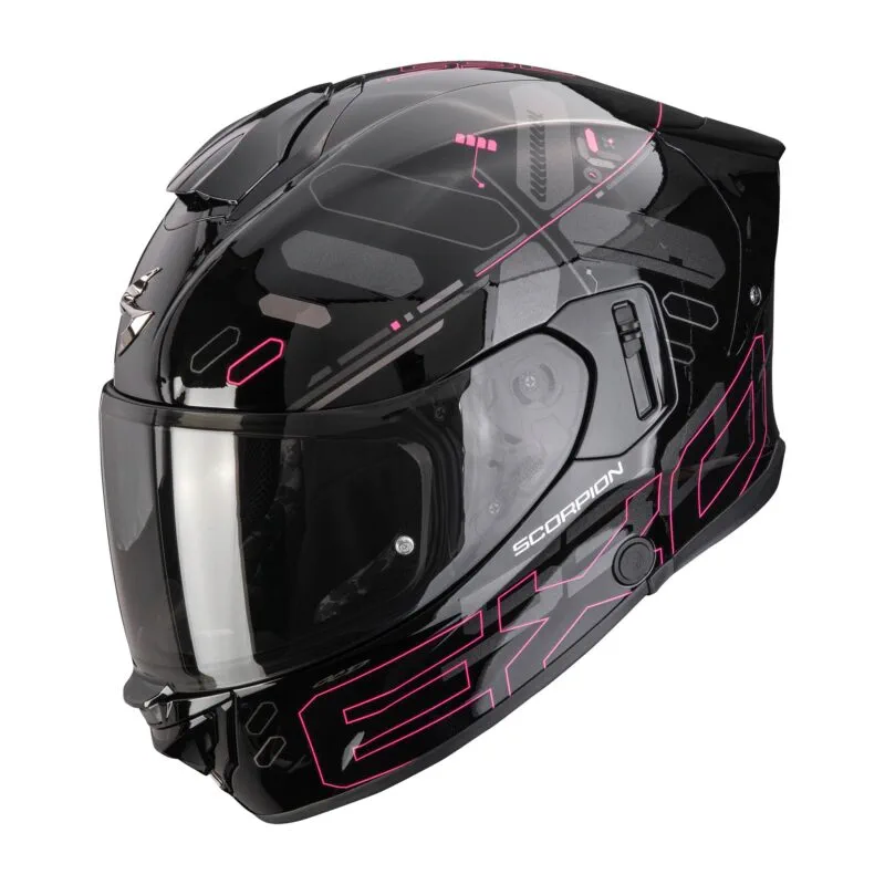 649-269908_1 SCORPION Helmet EXO-530 AIR FOND Black-Pink