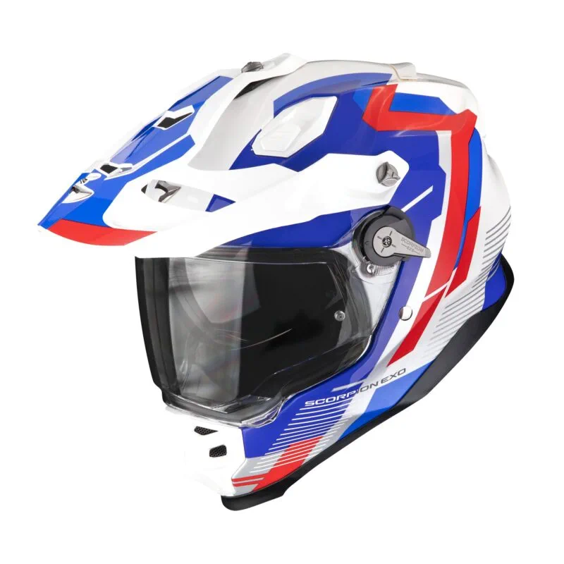649-269930_1 SCORPION Helmet ADF-9000 AIR PATROL White-Blue-Red