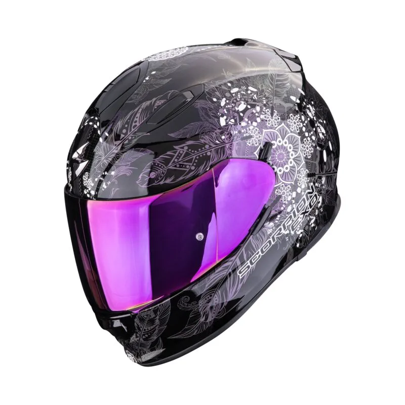 649-269945_1 SCORPION Helmet EXO-491 DREAM Black-Chameleon