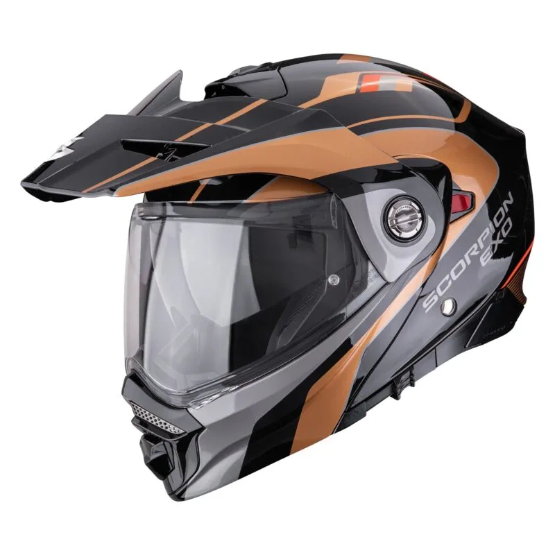 649-269964_1 SCORPION Helmet ADX-2 KAMPS Black-Copper