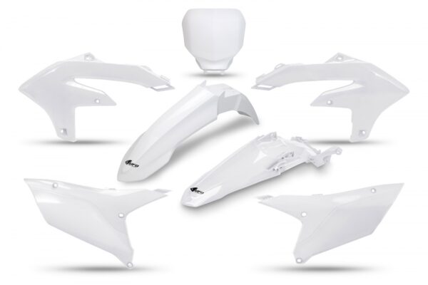 UFO Plastkit 5-delar Vit 046 YZ450F 23-25 YZ250F 24-..