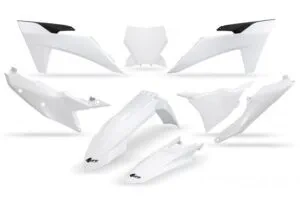 UFO Plastkit 5-delar KTM SX/SXF125-450 23-24 Vit 042