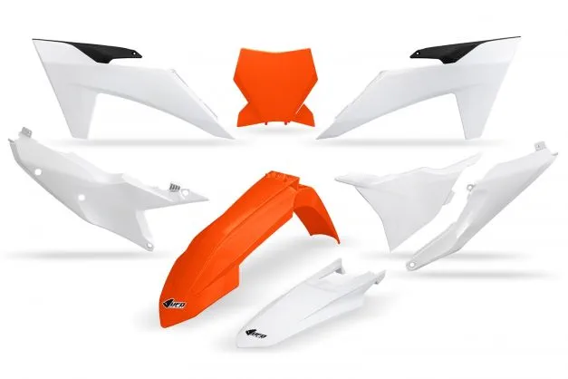 650-K529-999 UFO Plastkit 5-delar KTM SX/SXF125-450 OEM 999 2023-2024