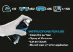 VISIODRY demo kit Superhydrophobic anti-rain AEROSOL 35 mL/50 g - Tvätt & rengöring