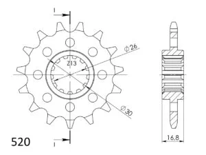 Supersprox Framdrev 1269.16