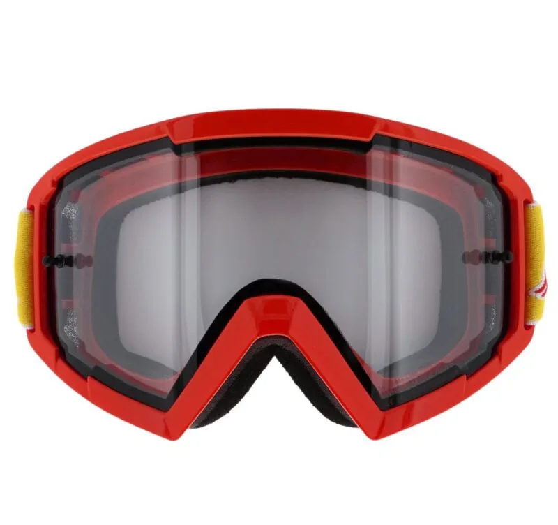 674-220097a Spect Red Bull Whip MX Goggles Singel lens red clear