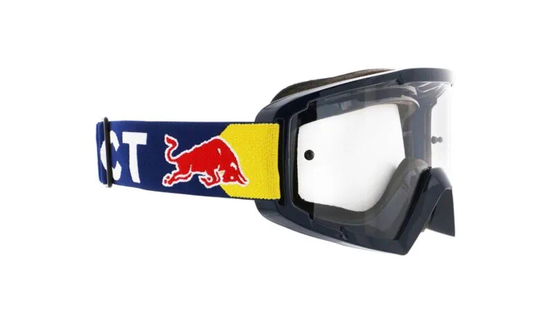 674-220100b Spect Red Bull Whip MX Goggles Singel lens black/blue clear