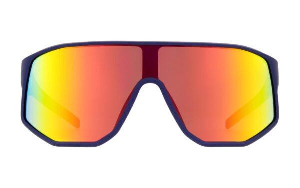 Spect Red Bull Dash Sunglasses Matt Metallic Blue w Red-Gold Mirror