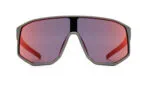 Spect Red Bull Dash Sunglasses Matt Metal Grey w Blue/Red/Purple Mirror lens