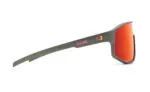 Spect Red Bull Dash Sunglasses Matt Metal Grey w Blue/Red/Purple Mirror lens