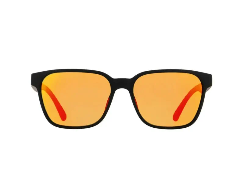 Spect Red Bull Eliot Sunglasses Soft Black w Brown/Red Mirror lens