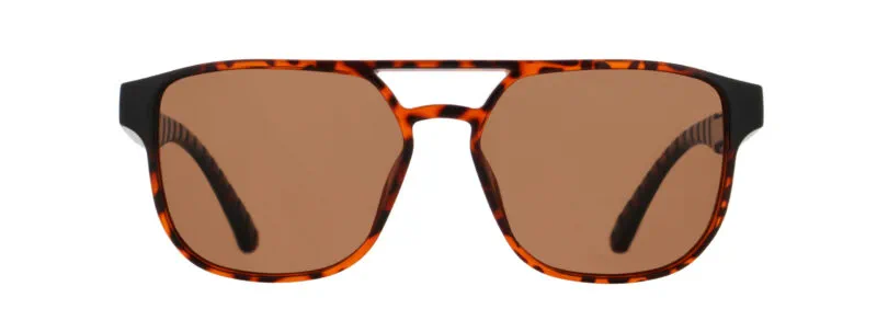 674-25016 Spect Red Bull Elroy Sunglasses Shiny Havana w Brown lens
