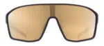 Spect Red Bull Daft Sunglasses Shiny Black w Smoke Gold Mirror lens
