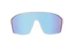 Spect Red Bull Daft Sunglasses Shiny White/Blue w Smoke Blue Mirror lens