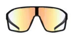 Spect Red Bull Daft Pro Sunglasses Soft Black w Photochromic Blue Mirror lens