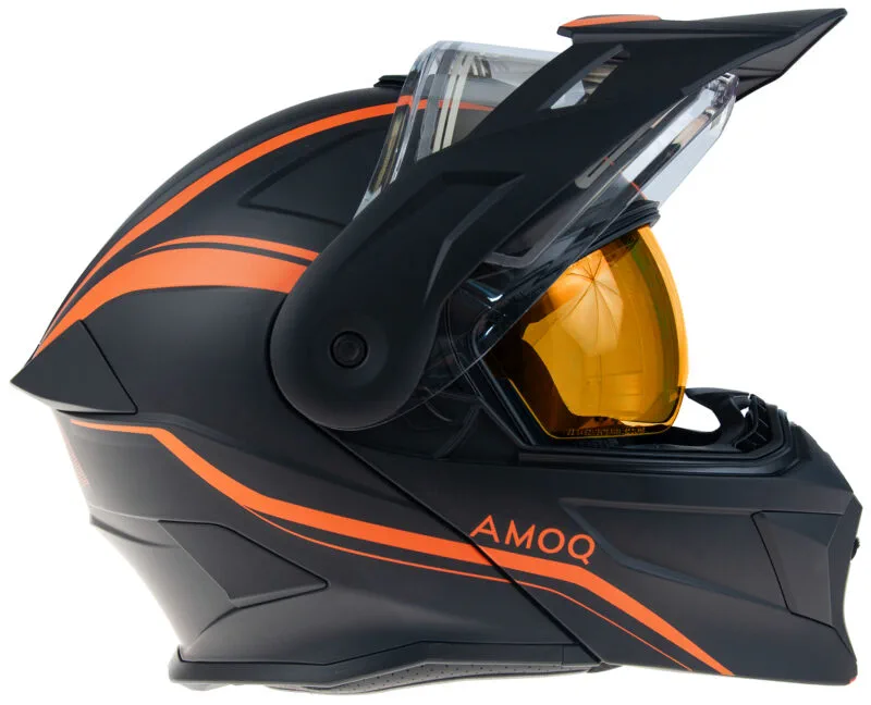 677a4185516181ac5724ec677fbcf772f6ac1c64_645_25160106_5 AMOQ Ballast Hjälm med elvisir Svart/Orange