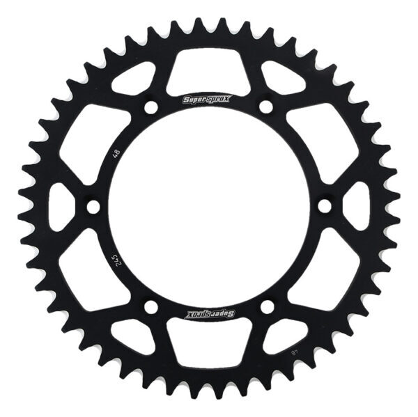 Supersprox Bakdrev Aluminium RAL-245:48 Svart