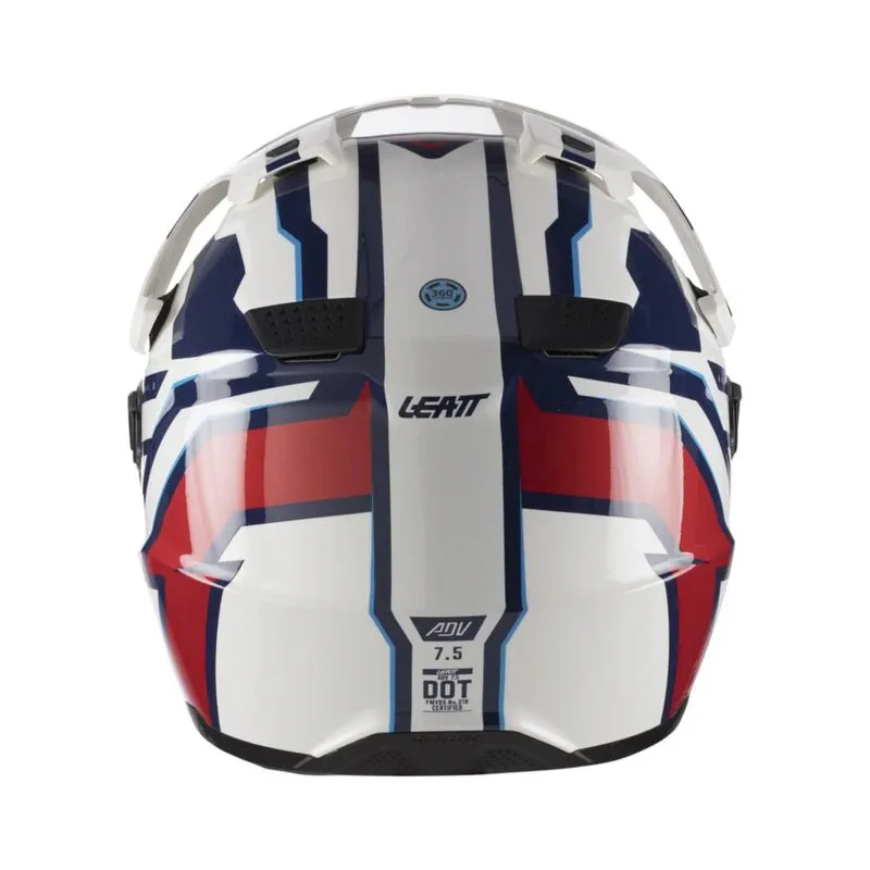 Leatt Hjälm + Goggles ADV 7.5 Blå/Röd