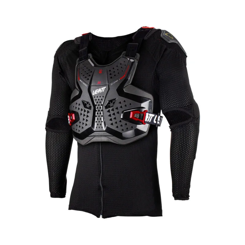 681-230020-3 Leatt Body Protector 3.5 Junior Svart/Röd L/XL 147-159cm