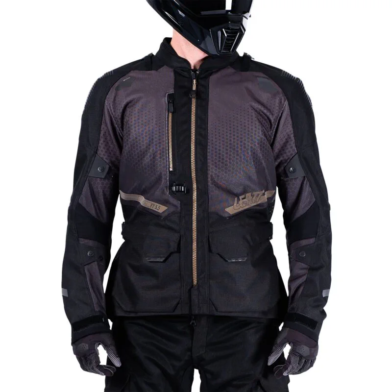 Leatt Jacka ADV FlowTour 5.5 Stealth Svart/Grå