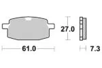 Sbs Bromsklossats Ceramic (619HF) - Bromsbelägg