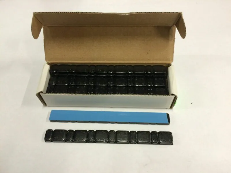 68d9a4aed60f67fb1134e973152c127651518c1c_34_2702_60_0 Bal. vikt SVART 6x2.5gr + 6x5gr (15st) Height 5mm Depth.12.2mm (FE) - No Name - Däcktillbehör