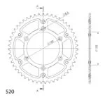 Supersprox Stealth Bakdrev Husab./Husqv./Ktm Guld 52