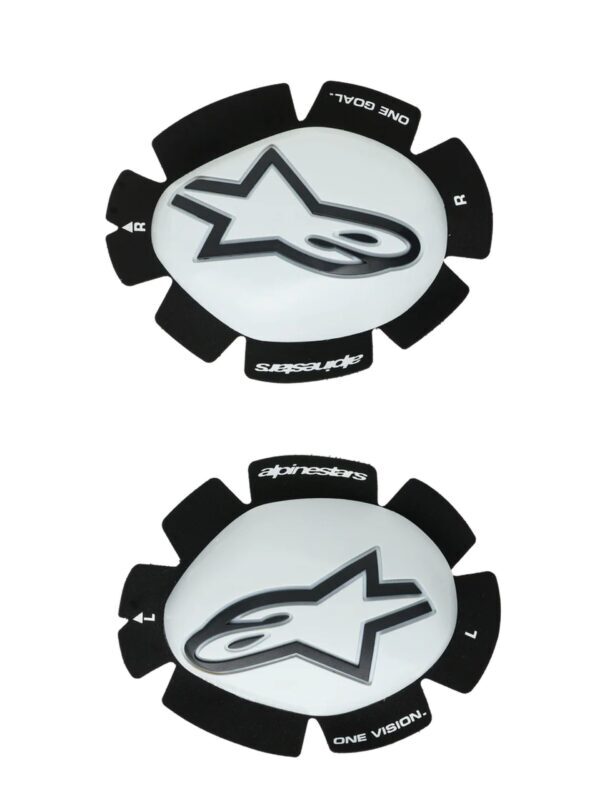 Alpinestars GP Plus Knäpuck Vit/Svart