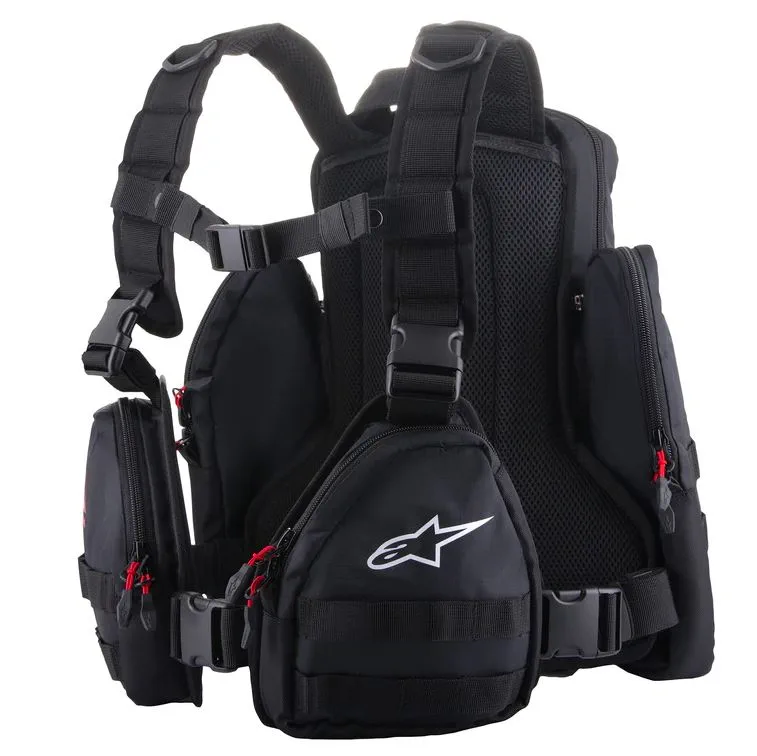 Alpinestars Ryggsäck Techdura Svart/Vit - Väskor