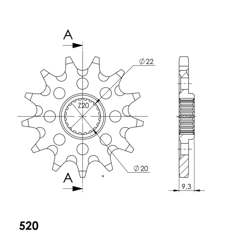 6c319868ddcf0afef21ab6cf8bf090ba16b2325e_27_1_250_13 Supersprox Framdrev KA KX250F z13