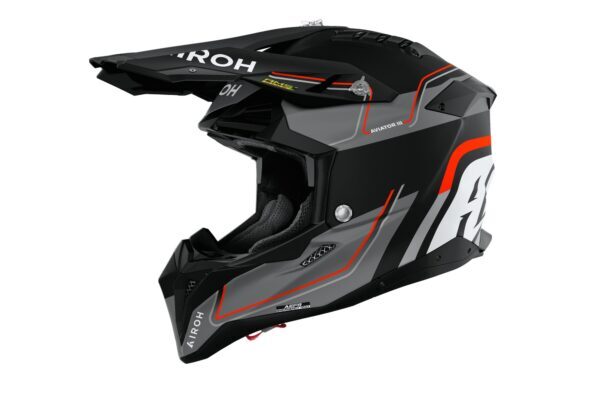 Airoh Hjälm Aviator 3 Leader Orange matt