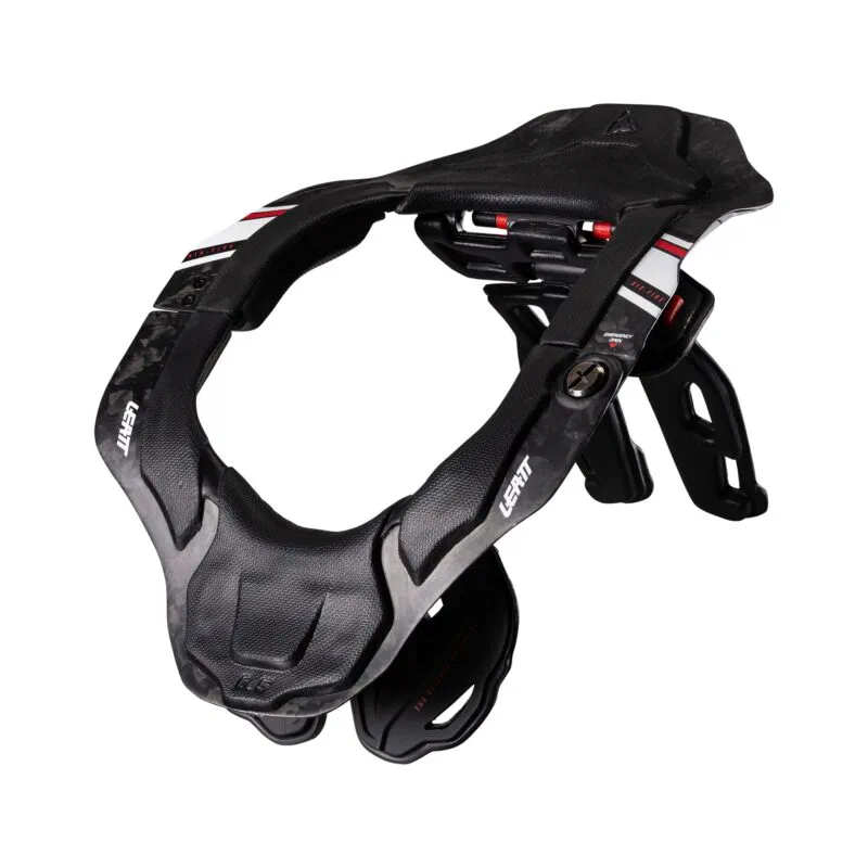Leatt Nackstöd 6.5 Carbon Svart/Vit