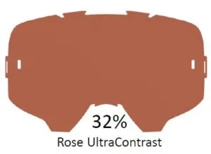 Leatt Lins ljusröd ultra kontrast 32%
