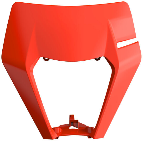 Polisport Headlight mask KTM EXC/EXC-F/XC-W/XCF-W (17-19) orange ktm16 (12)