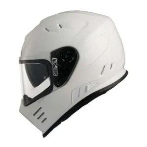 SIMPSON Hjälm Venom 06 solid gloss white