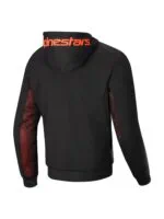 Alpinestars Hoodie Chrome Air Svart/Röd Fluo