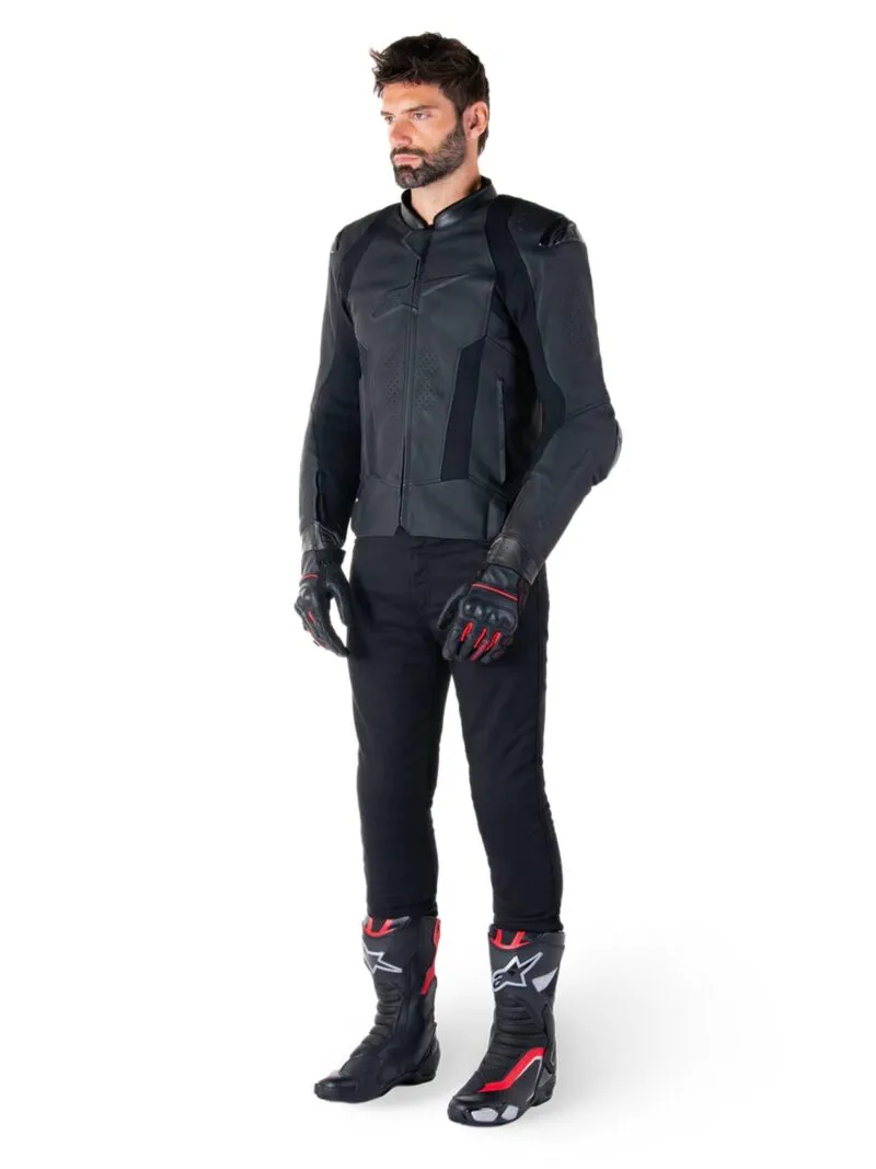 Alpinestars Skinnjacka Missile v3 Svart/Svart