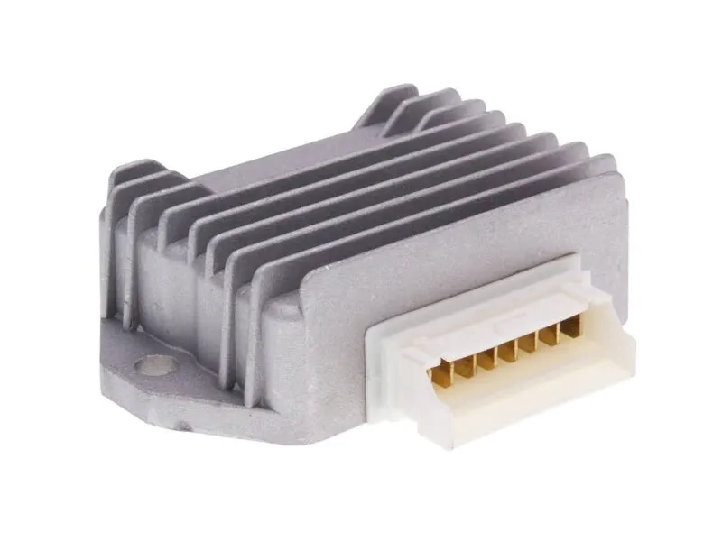 7355006d7bafc11fc41a82bc0401de625daddc98_303_0102 Voltregulator 1-rad 8-stift Piaggio- / Gilera- / Aprilia-skoter (Piaggio) - No Name - Voltregulatorer