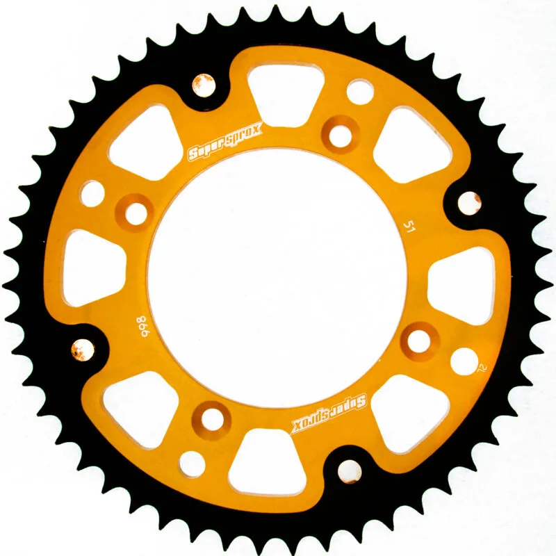 Supersprox Stealth Bakdrev SU RM80/85 YA YZ80/85 Guld 52