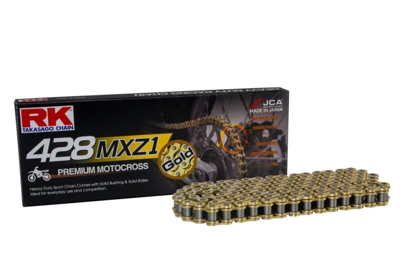 7471034821d94211205e1267ccef1ad5fb111da7_282_428152_140 RK GB428MXZ1 Offroad/Street Kedja Guld +CL (clip kedjelås) - RK Japan - Kedjor
