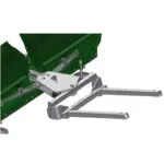 Bronco Adaptor till V-plog 75-135130 för Yamaha Lejab plogram - Plogar & tillbehör