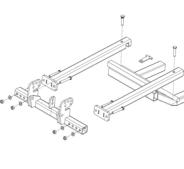 Bronco Adaptor till V-plog 75-804800 för Yamaha Lejab plogram