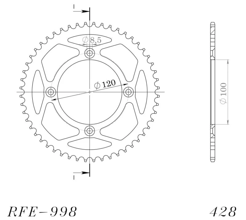 757556804f2fd200ed3051e5af0f1cfda289d162_27_2_998_50 Supersprox Stål Bakdrev SU RM80/85 / YA YZ80/85 Svart 50