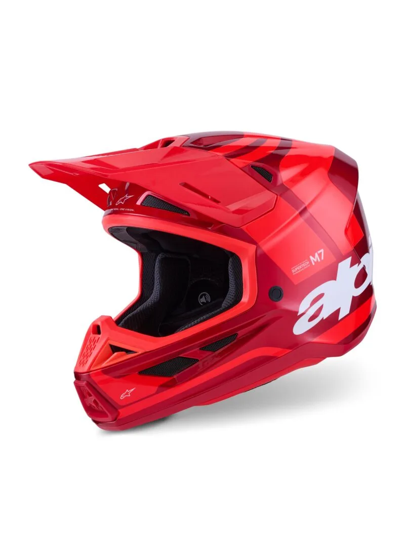 Alpinestars Hjälm S-M7 Core Röd
