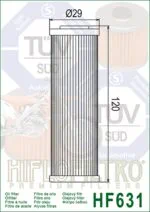 HiFlo oljefilter HF631