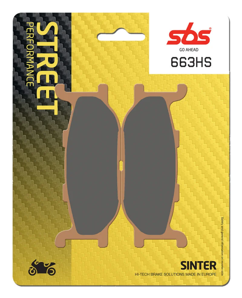Sbs Bromsklossats Sintered - Bromsbelägg