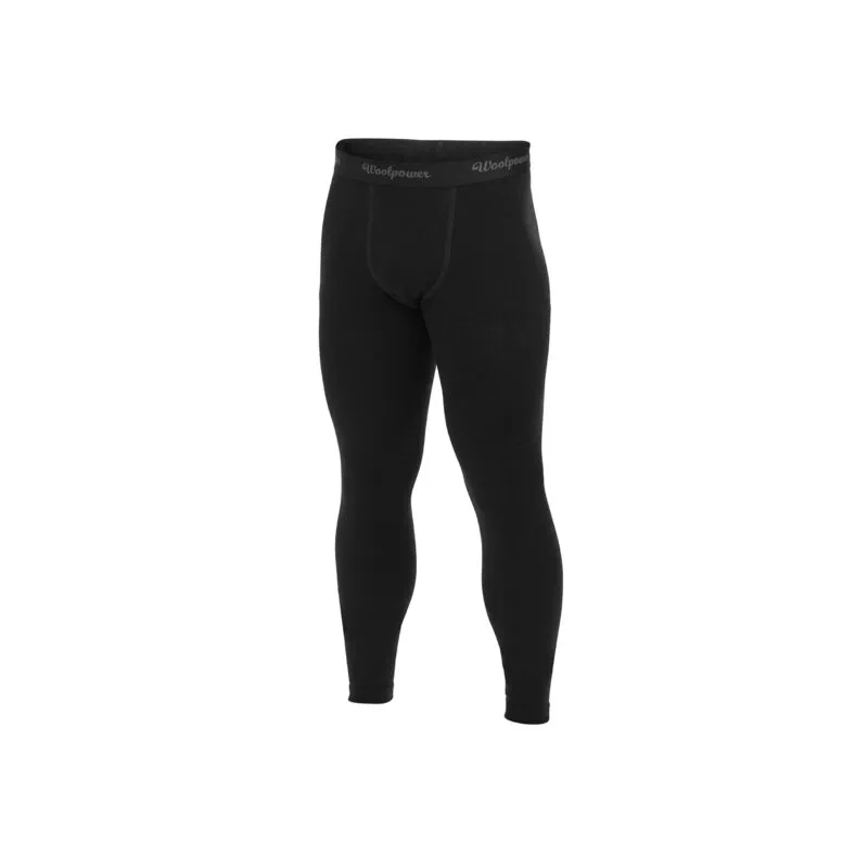 Woolpower Long johns Merino underställ byxor svart
